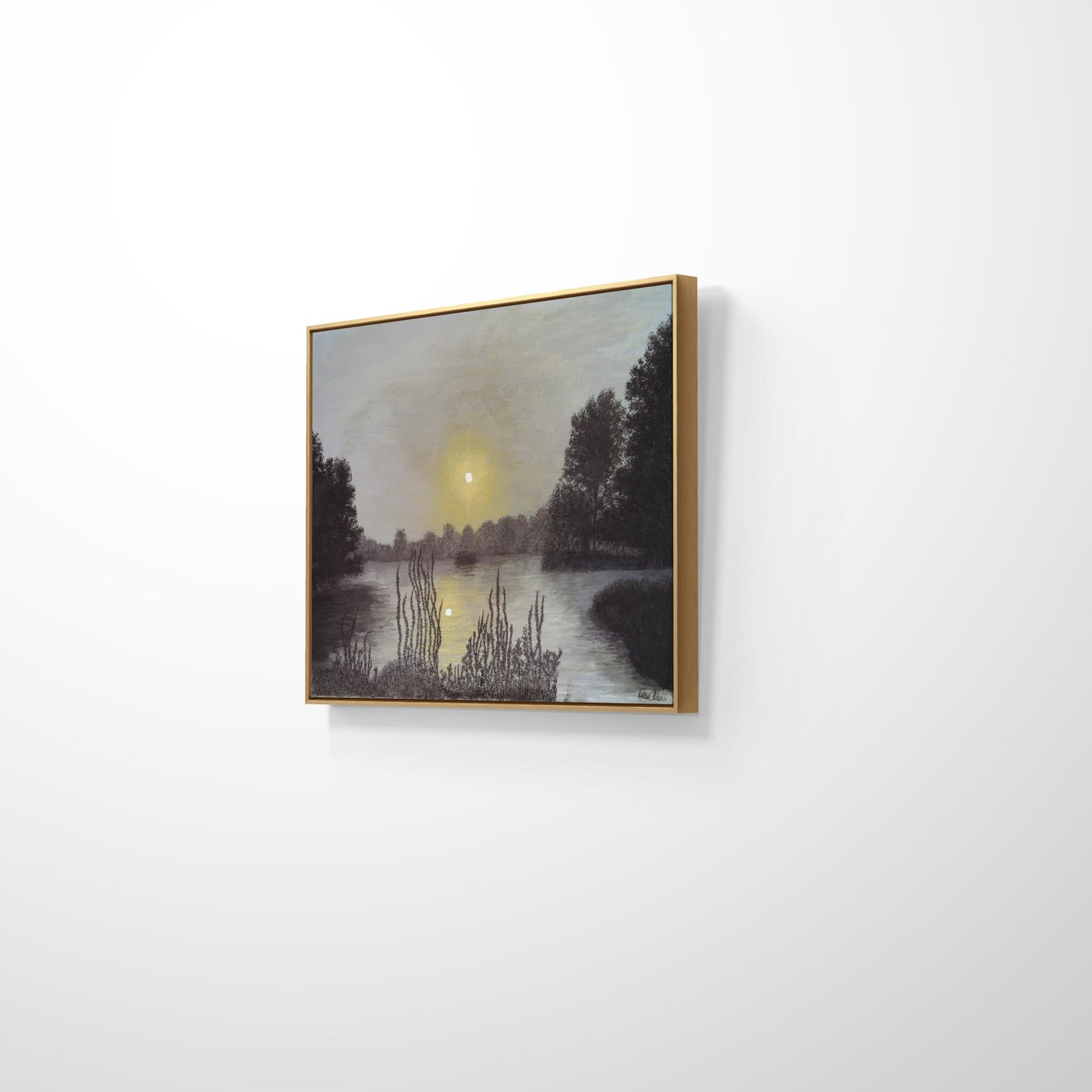 LAKE IN THE PARK - by AKABEBRESE