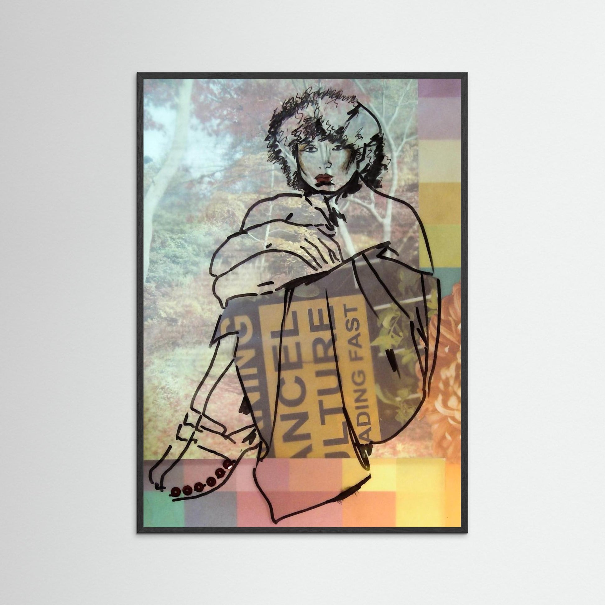 CLOG LADY BATHED IN LIGHT - 2021 - BY AKABEBRESE