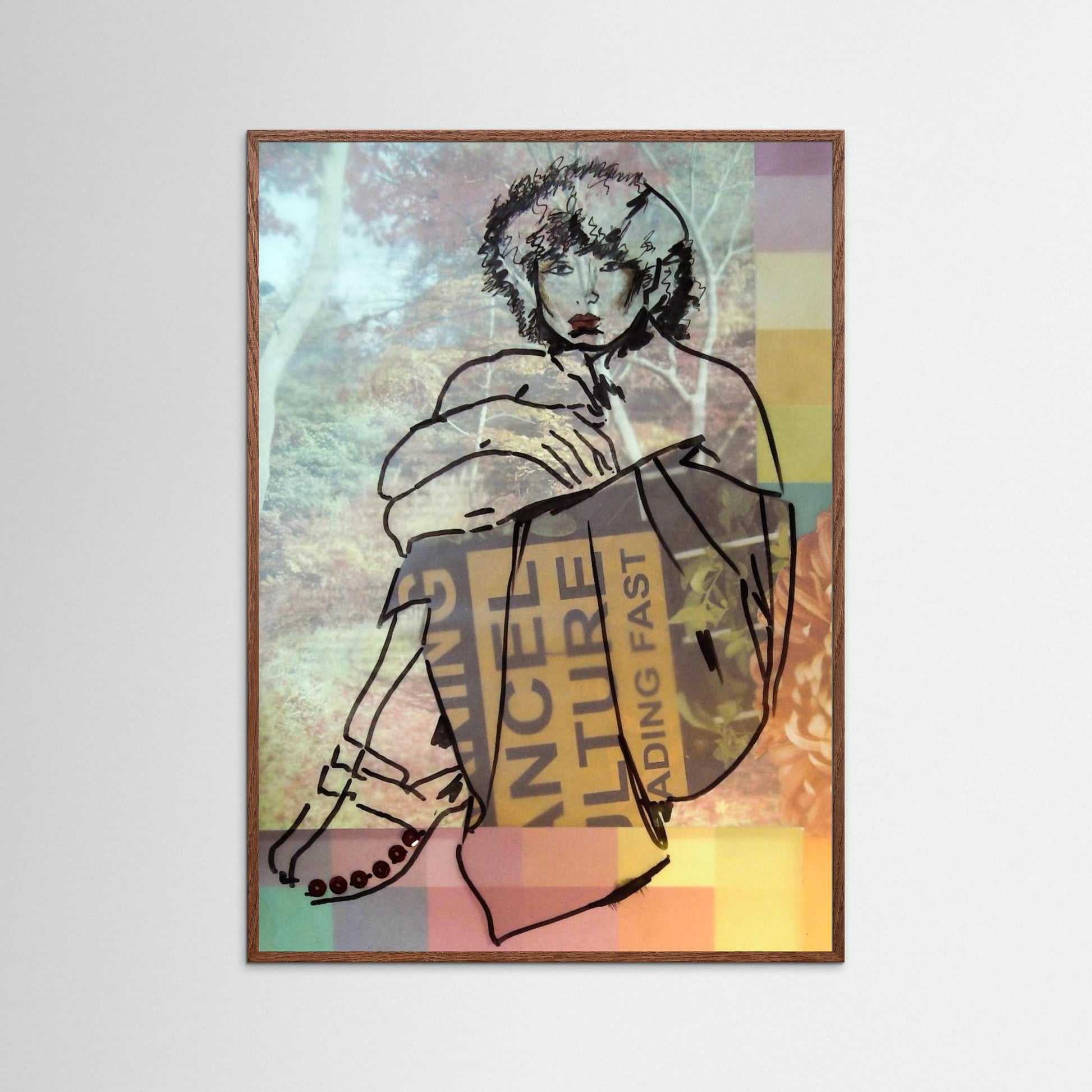 CLOG LADY BATHED IN LIGHT - 2021 - BY AKABEBRESE