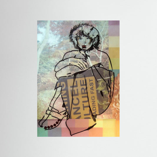 CLOG LADY BATHED IN LIGHT - 2021 - BY AKABEBRESE