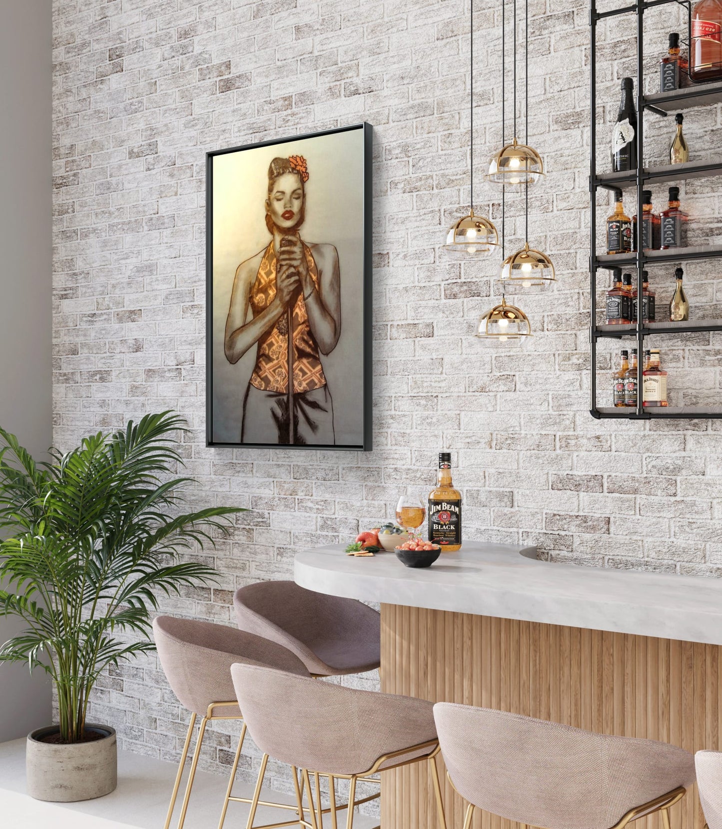 BLUES SINGER IN THE SPOT LIGHT - BY AKABEBRESE